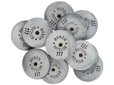 Mola Abrasiva Al Carburo Di Silicio, Grana Media, 22 X 3 Mm, N. 777, Busch - Immagine Standard - 2