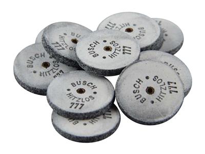 Mola Abrasiva Al Carburo Di Silicio, Grana Media, 22 X 3 Mm, N. 777, Busch - Immagine Standard - 3