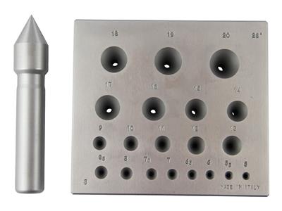 Chatonniere Tonda Da 5 A 20 Mm, Angolo 28° - Immagine Standard - 2