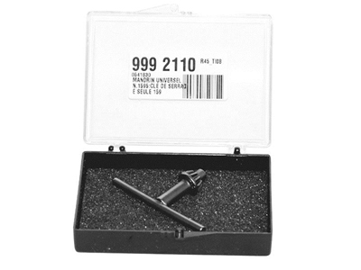 Chiave Di Serraggio Singola N. 1596per Mandrino Universale N. 1595, T Echdent - Immagine Standard - 1