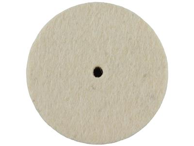Ruota Di Feltro, Rotonda, Densit@: Standard, Dimensioni 40 X 10 Mm, N.174, Hatho - Immagine Standard - 1