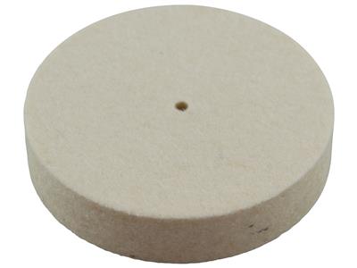 Ruota Di Feltro, Rotonda, Densit@: Standard, Dimensioni 60 X 13 Mm, N.174, Hatho - Immagine Standard - 2