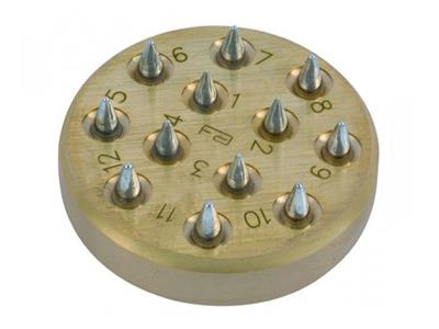 Culo Rotondo, 12 Teste Rotonde Annegate - Immagine Standard - 2