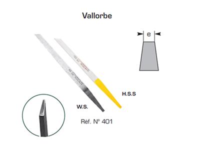 Bulini Filo Piatto Svizzero, Qualit@ Hss, Rif. 401, N. 12 - 1,20 Mm, 65 Mm, Vallorbe - Immagine Standard - 2