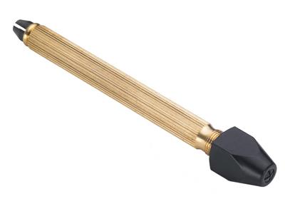 Pinza Quadrata Per Morchelle, Ottone, Lunghezza 11 Cm - Immagine Standard - 1