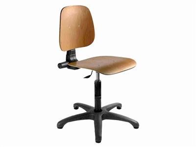 Sedia In Faggio, Pistone Standard Con Gambe, Regolabile In Altezza Da 38 A 54 Cm