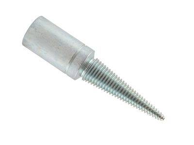Mandrino A Coda Di Maiale Sinistro,per Banco Di Lucidatura Doppio Con Variatore Modello Mini - Immagine Standard - 1