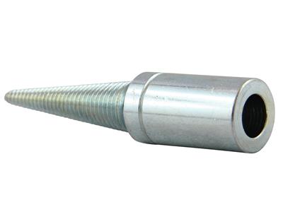 Mandrino A Coda Di Maiale Sinistro,per Banco Di Lucidatura Doppio Con Variatore Modello Mini - Immagine Standard - 3