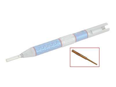Punta N. 32 Rettangolo Liscio, 0,6 X 1,2 Mm, Per Mazzuolo Per Incastonatura 1700 E Martellatrice 1850, Te - Immagine Standard - 1