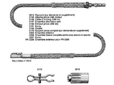 Gruppo Marmitta A Crimpare N. 5157 Per Braccio Motore 5200, Techdent