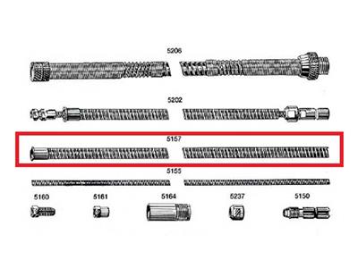 Gruppo Silenziatore Incastonato N. 5157 Per Braccio Motore 5200, Techdent - Immagine Standard - 2
