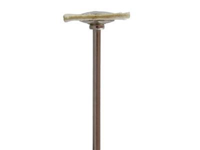 Spazzola Circolare In Pelo Di Capra, Diametro 19 Mm, Hatho - Immagine Standard - 3