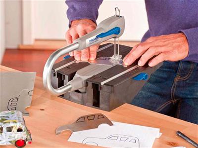 Moto-saw Sega A Traforo Con 5 Lame,dremel - Immagine Standard - 3