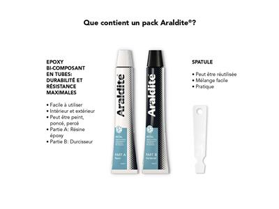 Adesivo Per Metalli Araldite, Polimerizza In 5 Minuti, 2 Tubi Da 15 Ml - Immagine Standard - 3