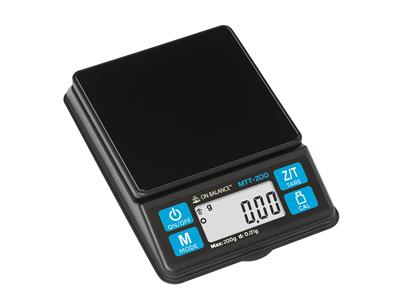 Bilancia On Balance Mtt-200, Gamma Di Pesata Da 200 G A 0,01 G