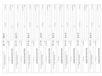 Semplice Bollettino Di Deposito - Immagine Standard - 2