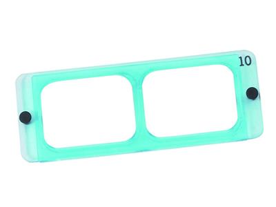 Vetri Di Ricambio Per Lente Binoculare Frontale Optivisor, Ingrandimento 3,5x