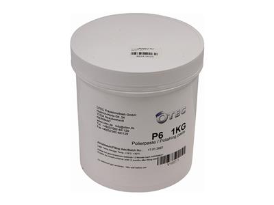 P6 Pasta Di Lucidatura A Secco Per Lucidatrici Otec, Vaso Da 1 Kg - Immagine Standard - 2