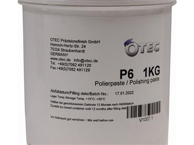 P6 Pasta Di Lucidatura A Secco Per Lucidatrici Otec, Vaso Da 1 Kg - Immagine Standard - 3