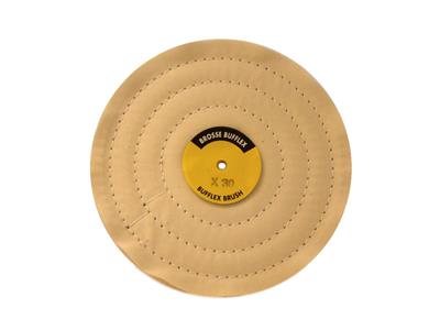Disco In Tela Di Cotone Cucito, Diametro 125 Mm, 3 Cuciture, Bufflex - Immagine Standard - 1