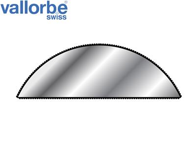 Lima Conica Semitonda N. 1566, 150mm G2, Vallorbe - Immagine Standard - 2