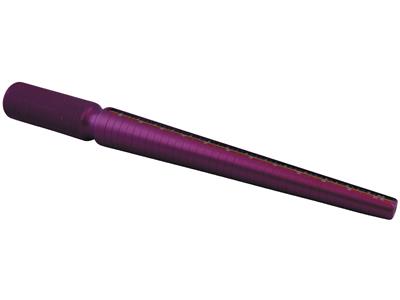 Triboulet In Alluminio Viola, Con 2graduazioni - Immagine Standard - 3