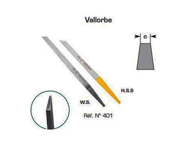 Scalpello Svizzero A Bordo Piatto, Qualit@ Hss, Rif. 401, N. 10 - 1,00mm Vallorbe - Immagine Standard - 2