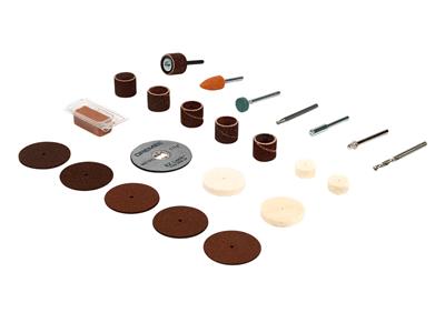 Kit Di Utensili Multifunzione Con 25 Accessori E Supporto, Dremel 3000 - Immagine Standard - 5