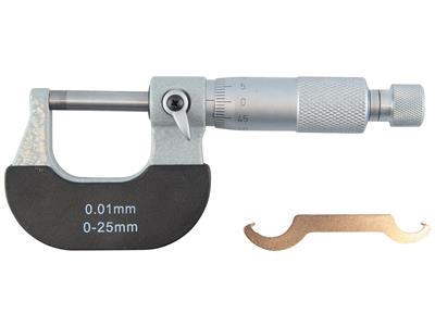 Palma, Apertura Da 0 A 25 Mm, Chiave 6,5 Mm, Precisione 0,01 Mm, Augusta - Immagine Standard - 2