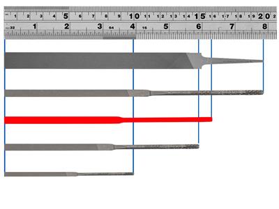 Set Di 12 Lime Ago, 160 MM Grana 2,vallorbe - Immagine Standard - 5