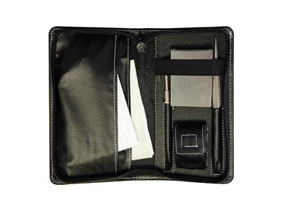 Kit Per Diamantieri Con Vassoio, Paletta, Pinzette, Lente D'ingrandimento, Panno E Pinze Per Pietre Etre - Immagine Standard - 2