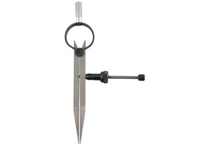 Compasso Da Gioielliere Dritto A Bloccaggio Rapido Expert, 8 Cm - Immagine Standard - 2
