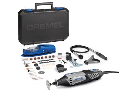 Kit Di Utensili Multifunzione Con 65 Accessori E Tubo Flessibile, Dremel 4000