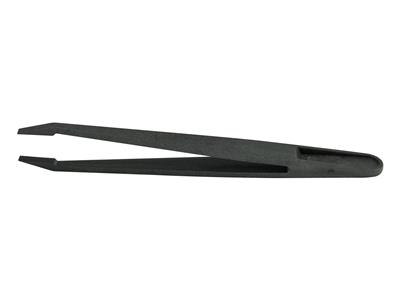 Pinzette Esd Bergeon In Fibra Di Carbonio, Punte Larghe, 115 Mm, Confezione Da 20