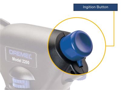 Torcia A Mano / Saldatore Versaflame Butane 2200-4, Dremel - Immagine Standard - 5