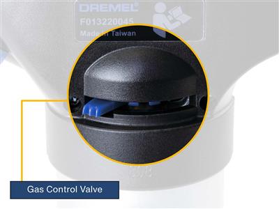 Torcia A Mano / Saldatore Versaflame Butane 2200-4, Dremel - Immagine Standard - 7