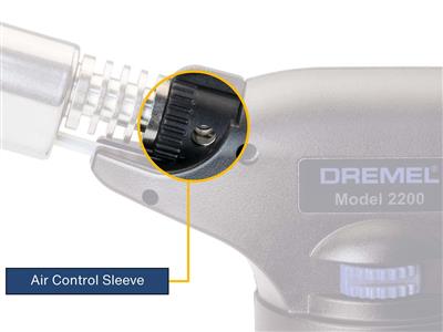 Torcia A Mano / Saldatore Versaflame Butane 2200-4, Dremel - Immagine Standard - 8