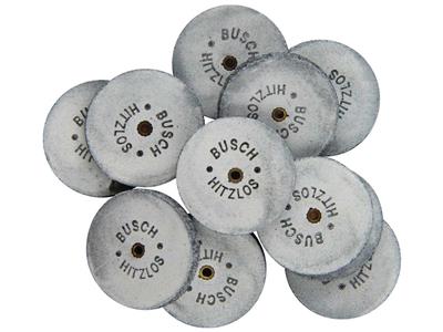 Mola Abrasiva Al Carburo Di Silicio, Grana Media, 19 X 4,50 Mm, N. 773, Busch - Immagine Standard - 2