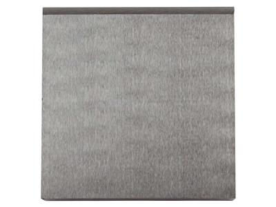 Incudine Piatta 60 X 60 X 20 Mm, Inacciaio 55hrc