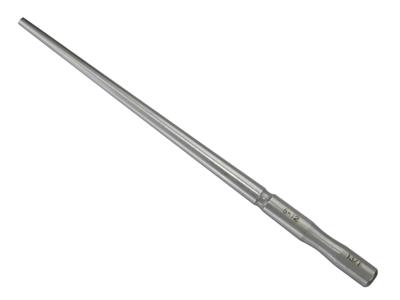 Triboulet Forgiato In Acciaio Temprato, Rotondo Ago, Diametro Da 12 A 5 Mm, Lunghezza 22,5 Cm