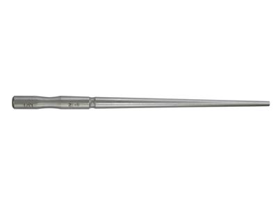 Triboulet Forgiato In Acciaio Temprato, Rotondo Ago, Diametro Da 12 A 5 Mm, Lunghezza 22,5 Cm - Immagine Standard - 2