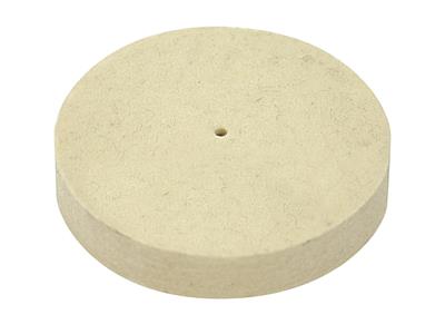 Ruota Di Feltro, Rotonda, Densit@: Standard, Dimensioni 80 X 15 Mm, N.174, Hatho - Immagine Standard - 1