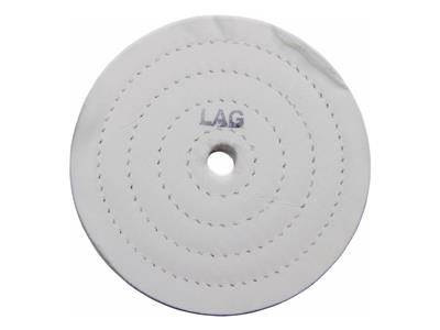 Disco Di Cotone Cucito, Tela Di Finitura Lag, 120 X 15 Mm, Alesaggio 15 Mm, Lucidatura Standard, Merard