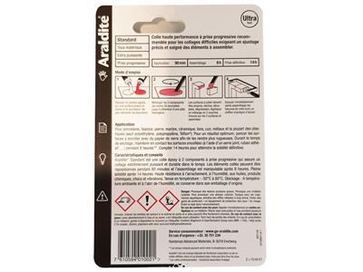 Araldite Standard Ultra Strong, 15 Ml, Confezione Da 2 Tubi - Immagine Standard - 5