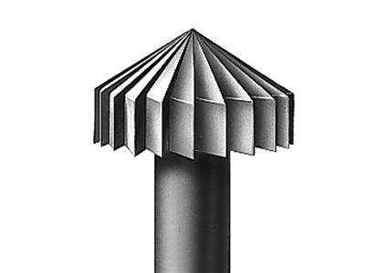 Fresa Cilindrica N. 413, Diametro 5,00 Mm, Per Confezione Da 6, Busch - Immagine Standard - 3
