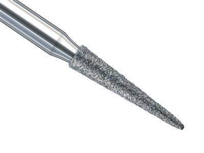 Fresa Diamantata, Conica, A Punta, N. 859, Diametro 1,80 Mm, Lunghezza 10,00 Mm, Per Confezione Da 2, Busch - Immagine Standard - 1