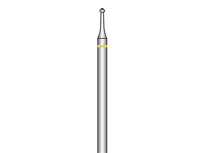 Punta In Metallo Duro Pavécut N. 447, Diametro 1,00 Mm, Confezione Da 2 Pezzi, Busch - Immagine Standard - 3