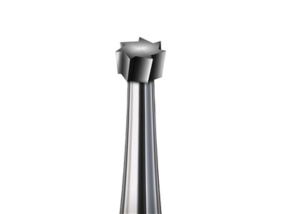 Fraise Cone Inverse En Carbure Diam 0,9mm Pour Sertissage, Boite De 2, Busch - Immagine Standard - 2