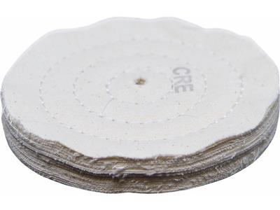 Disco In Cotone Cucito, Panno Di Preparazione Cre, 100 X 15 Mm, Lucidatura Standard, Merard - Immagine Standard - 2