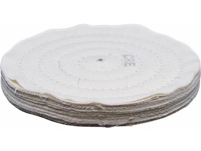 Disco In Cotone Cucito, Panno Di Preparazione Cre, 150 X 15 Mm, Lucidatura Standard, Merard - Immagine Standard - 2